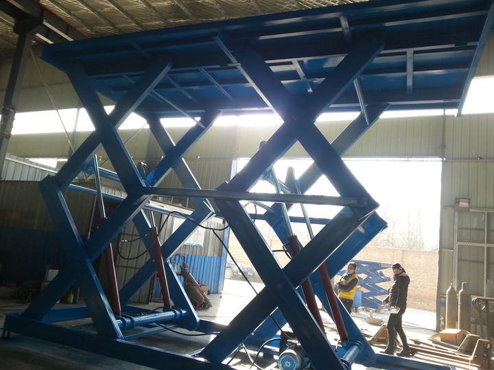 固定式雙剪叉升降平台