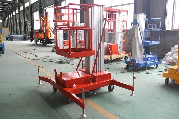 單桅柱式鋁合（hé）金升降平台